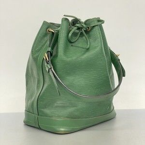 Louis Vuitton Borneo Shoulder Bag Noe Green Epi
